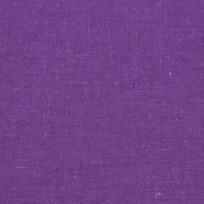 リネン&コットン×無地(パープル)×シーチング_全36色 イメージ1