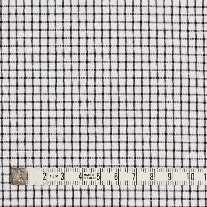 コットン×チェック(ブラック)×ブロード_全2色 イメージ4