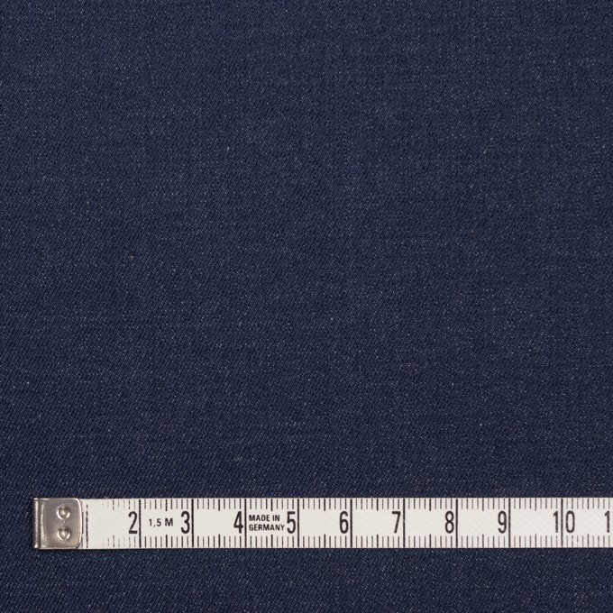 コットン&ポリウレタン×無地(インディゴ)×デニムストレッチ(9oz) イメージ4