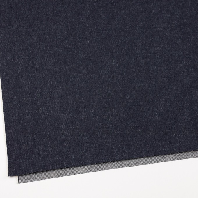 コットン×無地(インディゴ)×デニムストレッチ(13.5oz) イメージ2