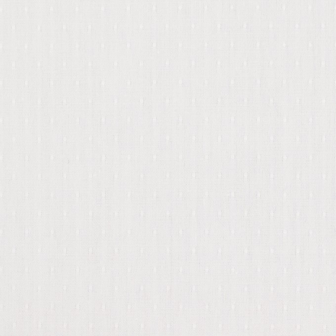 コットン×ドット(ホワイト)×ブロードジャガード イメージ1