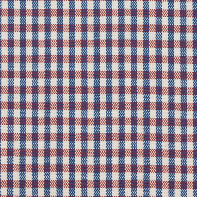 コットン×チェック(トリコロール)×ヘリンボーン イメージ1