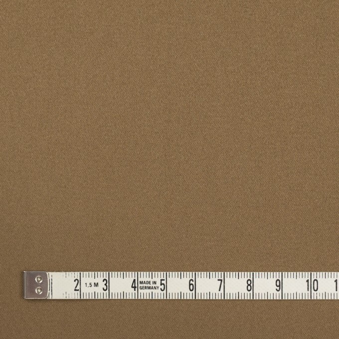 コットン×ポリエステル×無地(オークルベージュ)×サテン_全2色 イメージ4