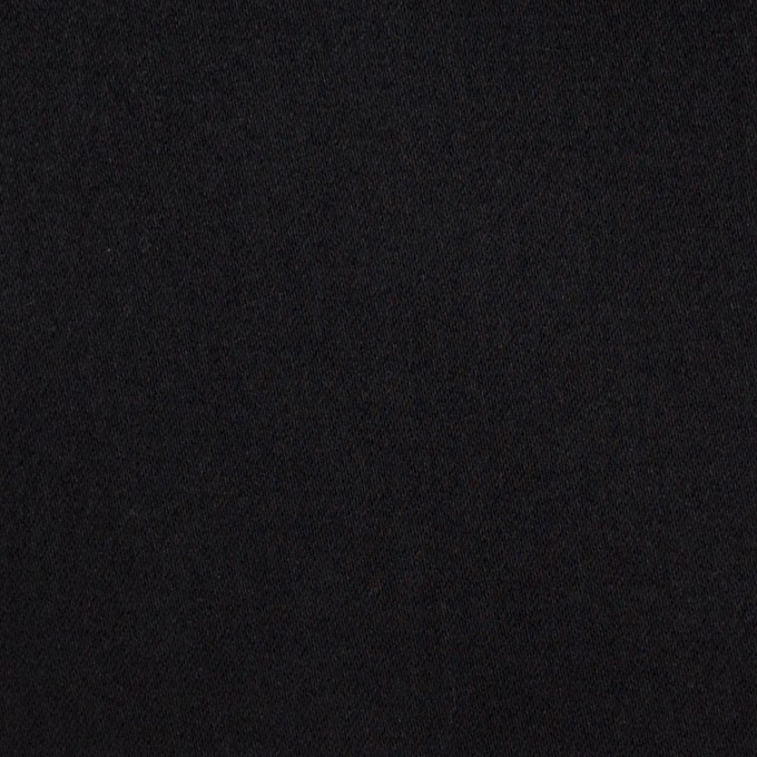 コットン×ポリエステル×無地(ブラック)×サテン_全2色 イメージ1