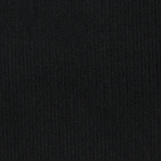 コットン×無地(ブラック)×中細コーデュロイ イメージ1