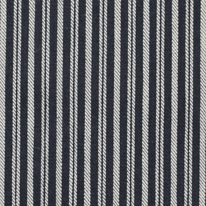 コットン×ストライプ(インディゴ)×デニムヒッコリー(9.5oz) イメージ1
