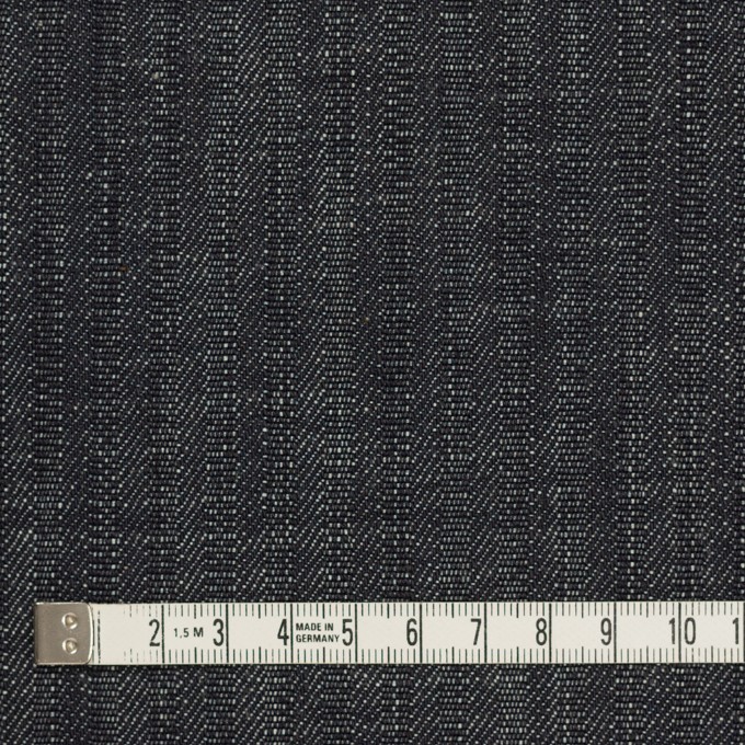 コットン×無地&ストライプ(インディゴ)×デニム(12oz) イメージ4