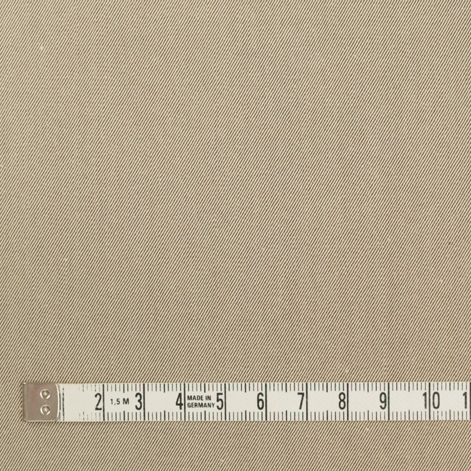 コットン×無地(ベージュ&ダークブラウン)×シャンブレーチノクロス_全3色 イメージ3