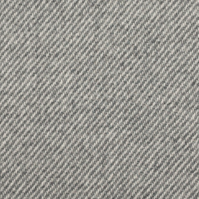 ウール×ミックス(グレー)×サージ イメージ1