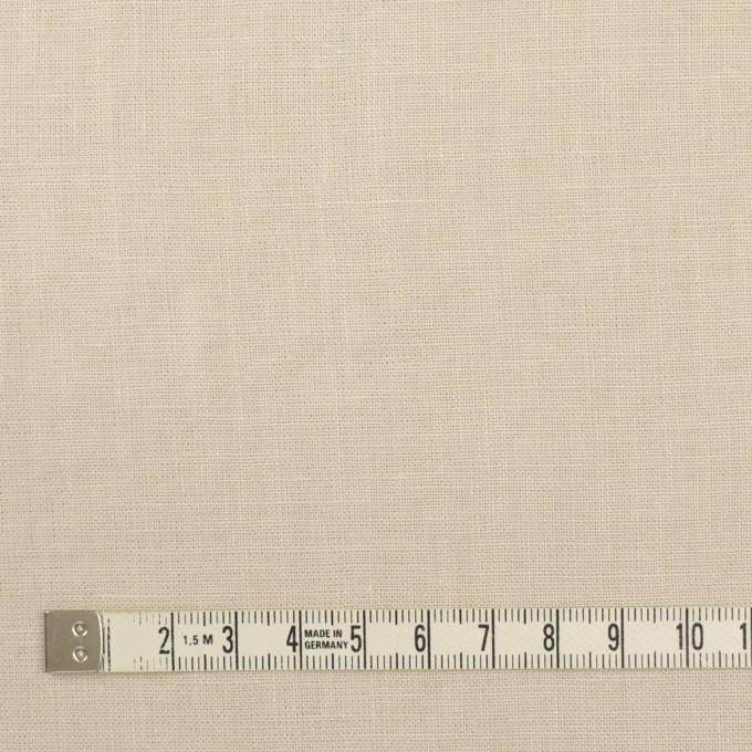 リネン×無地(マッシュルーム)×薄キャンバス_全25色 イメージ4