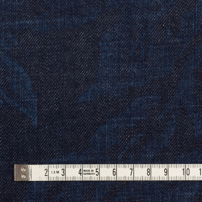 コットン×フラワー(インディゴ)×デニム(10.5oz) イメージ4