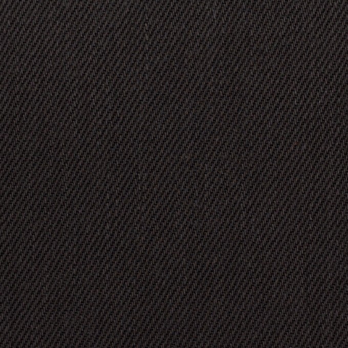 コットン×無地(チャコールブラック)×カツラギ イメージ1
