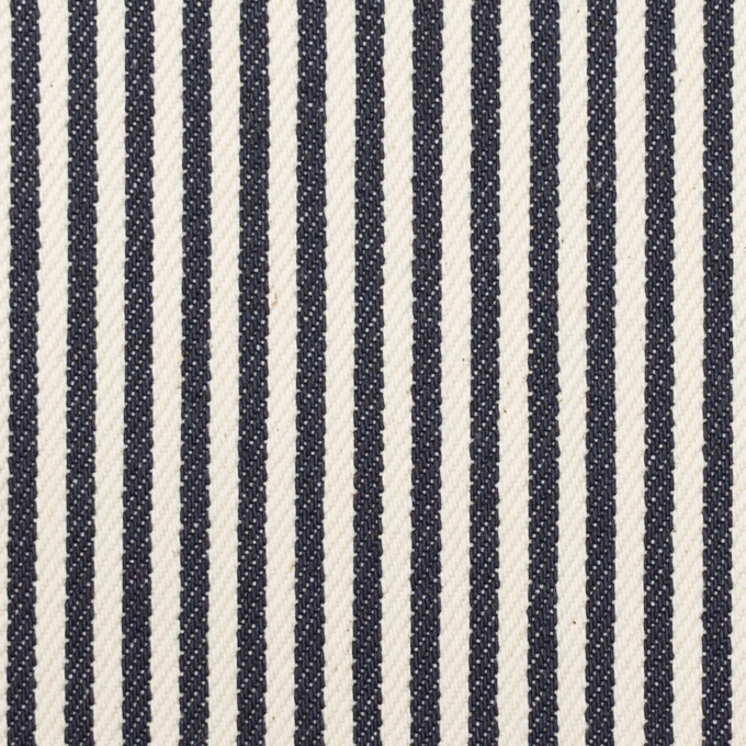 コットン×ストライプ(インディゴ)×デニムヒッコリー(11.5oz) イメージ1
