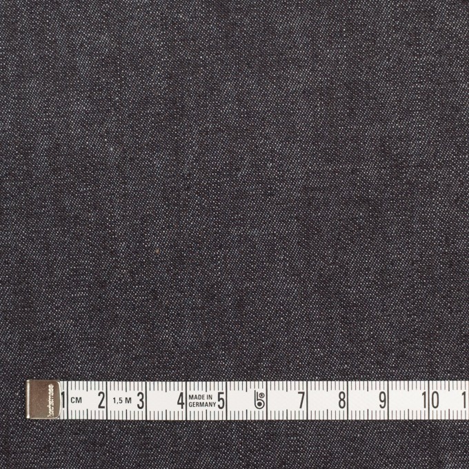 コットン&ポリウレタン×無地(インディゴ)×デニムストレッチ(6.5oz) イメージ4
