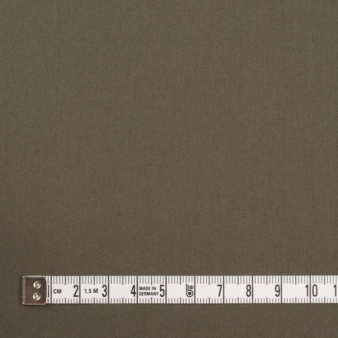 コットン&ナイロン混×無地(ダークカーキ)×ギャバジン_全4色 イメージ4