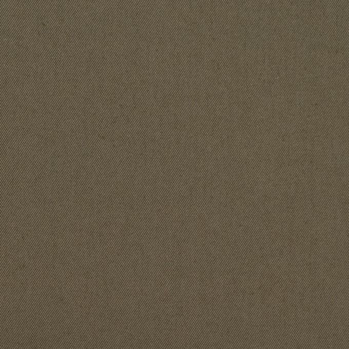 コットン&ナイロン混×無地(ダークカーキ)×ギャバジン_全4色 イメージ1