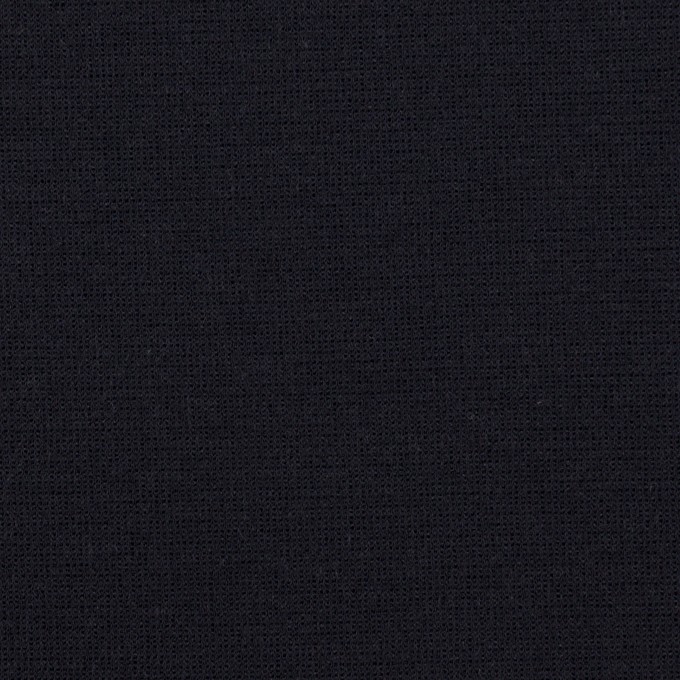 レーヨン&ポリエステル×無地(ダークネイビー)×Wニット イメージ1