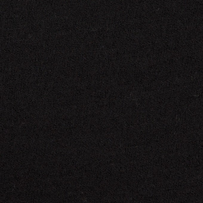 ウール&アクリル×無地(ブラック)×Wニット イメージ1