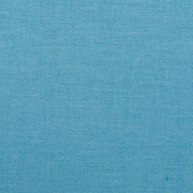 コットン&リネン混×無地(スカイブルー)×サテンストレッチ_全4色 イメージ1