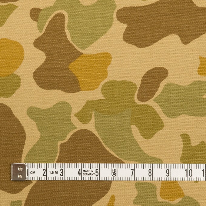 コットン×迷彩(カーキミックス)×チノクロス イメージ4