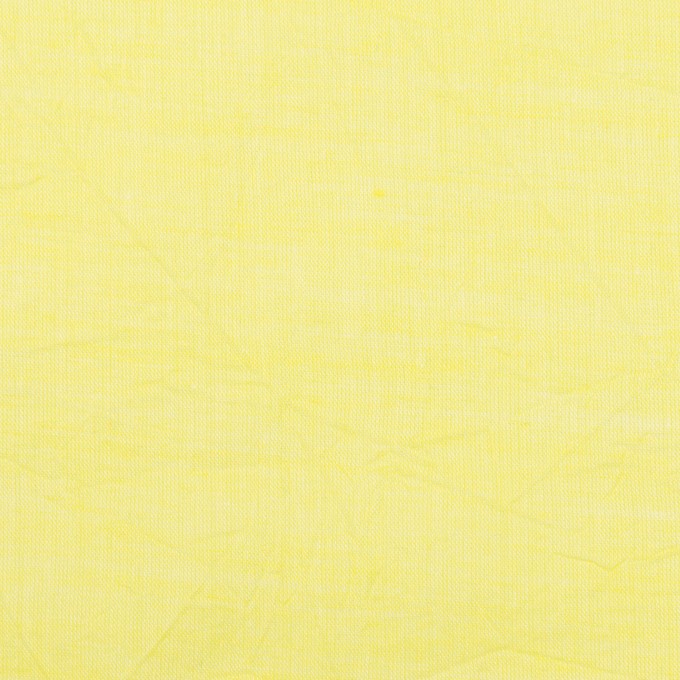 コットン&テンセル×無地(レモンイエロー)×ボイルワッシャー_全3色 イメージ1