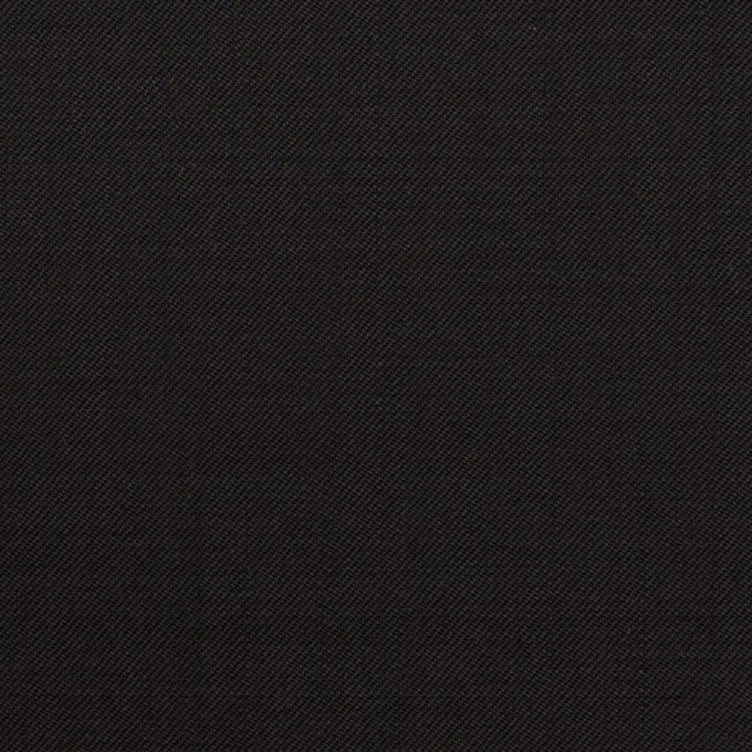 ウール×無地(ブラック)×サージ イメージ1