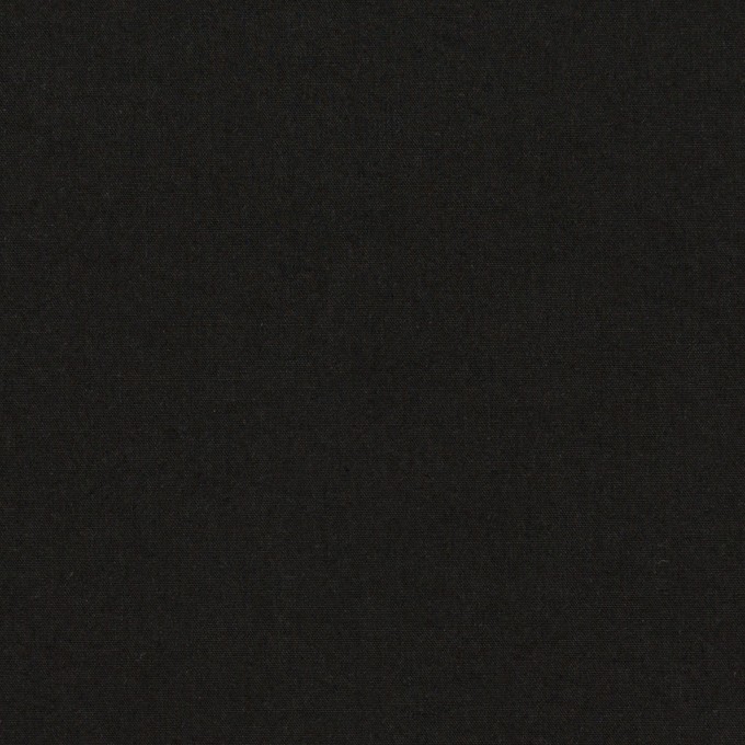 コットン×無地(ブラック)×高密ローン イメージ1