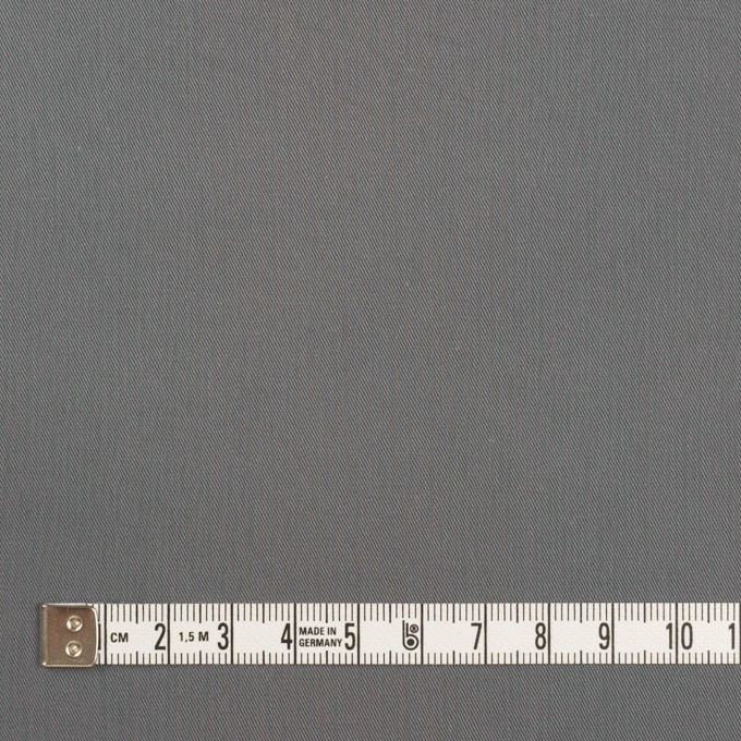 コットン&ビスコース混×無地(スチール)×サージストレッチ_全2色_イタリア製 イメージ4