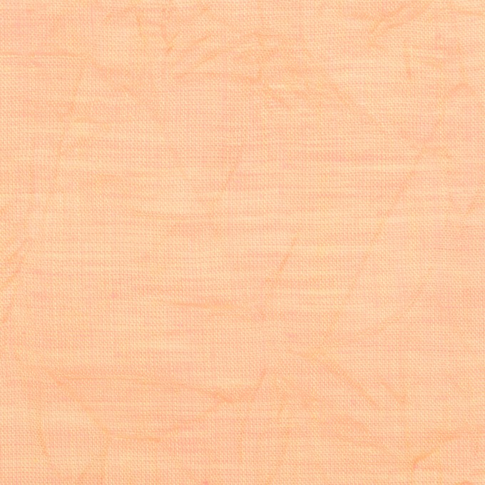 コットン×無地(アプリコット)×ボイルワッシャー_全4色 イメージ1