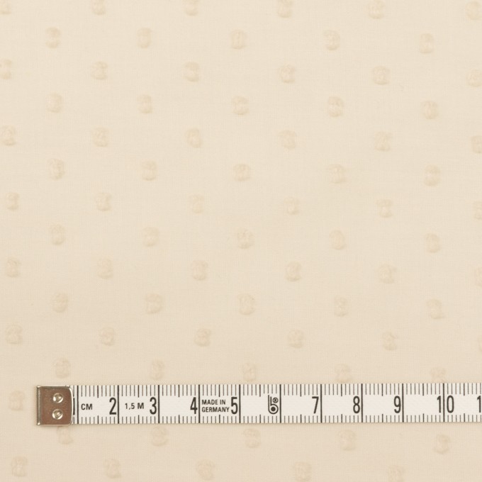 コットン×ドット(キナリ)×ボイルカットジャガード_全2色 イメージ4