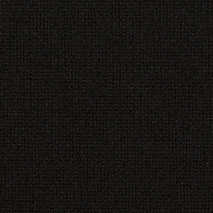 コットン×無地(ブラック)×斜子織 イメージ1