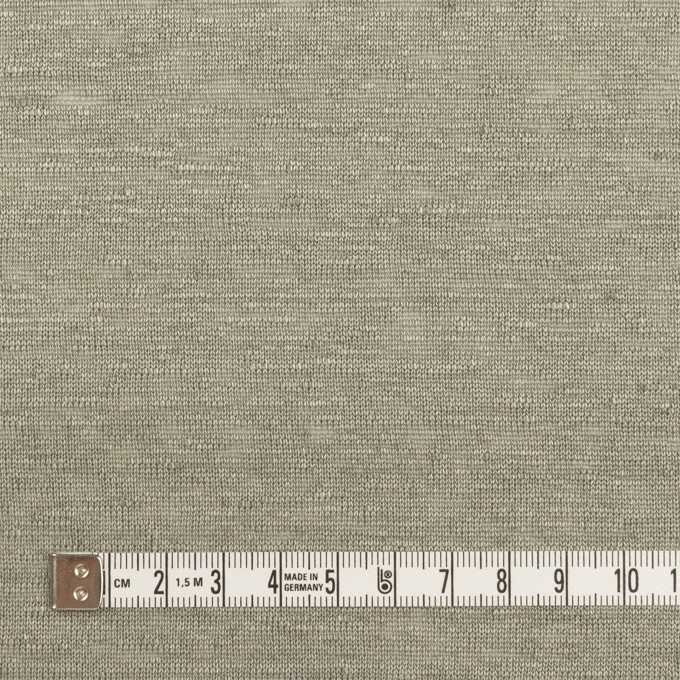 リネン×無地(エレファントスキン)×天竺ニット_全4色 イメージ4