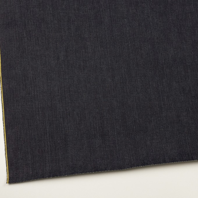 コットン×無地(インディゴ)×セルビッチ・デニム(13oz) イメージ2