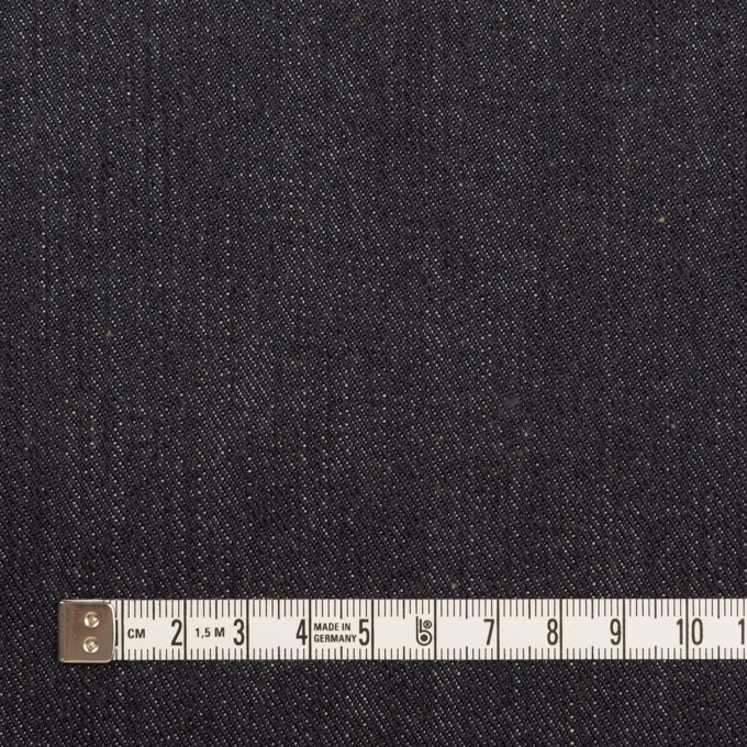 コットン×無地(インディゴ)×セルビッチ・デニム(13oz) イメージ4