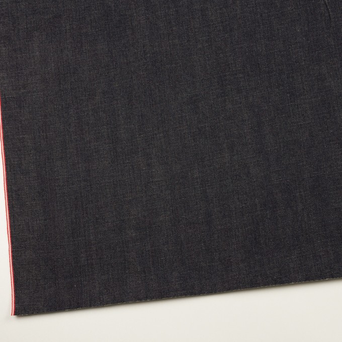 コットン×無地(インディゴ)×セルビッチ・デニム(13.5oz) イメージ2