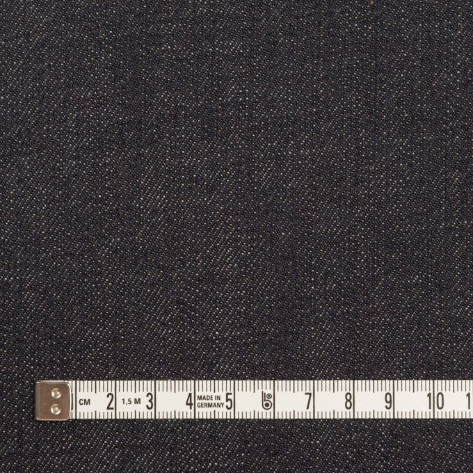 コットン×無地(インディゴ)×セルビッチ・デニム(13.5oz) イメージ4
