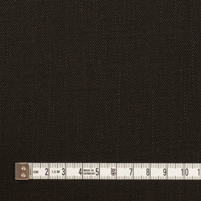 コットン×無地(チャコールブラック)×セルビッチ・デニム(13.5oz) イメージ4