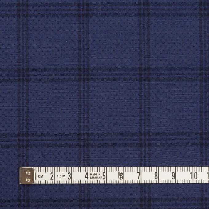 コットン×チェック&ドット(ネイビー)×ブロードドビー イメージ4