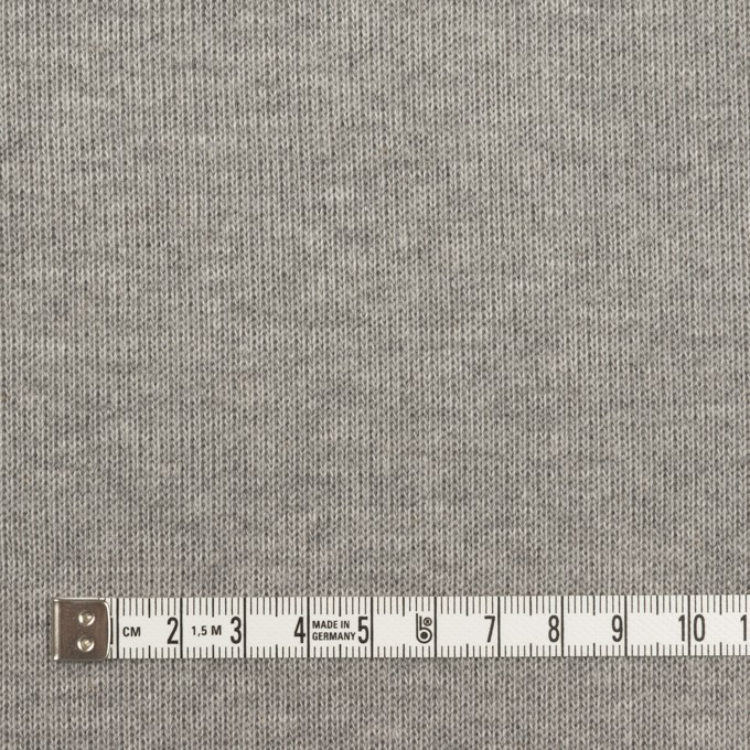 コットン×無地(グレー)×Wニット イメージ4