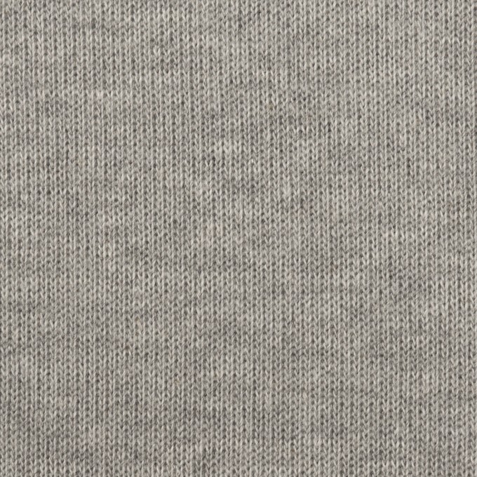 コットン×無地(グレー)×Wニット イメージ1