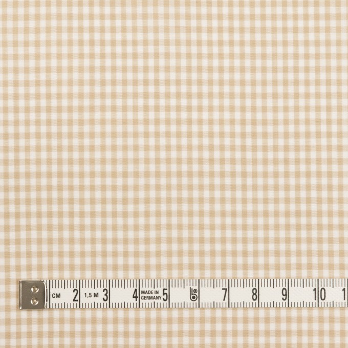コットン×チェック(ベージュ)×ローン_全2色 イメージ4