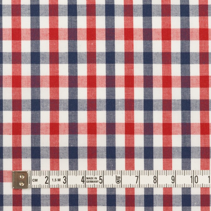 コットン×チェック(トリコロール)×ブロード イメージ4