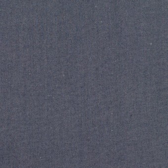 コットン&シルク×無地(アッシュネイビー)×シャンブレー