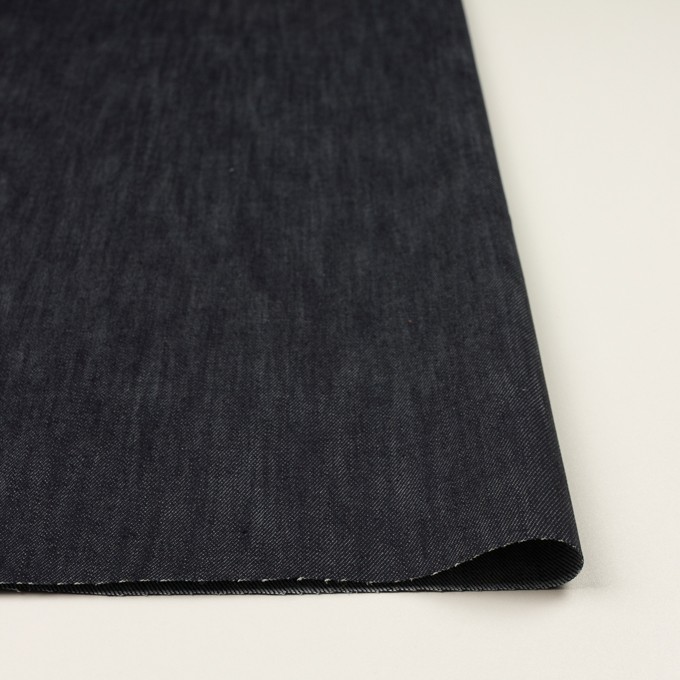 コットン&ポリウレタン×無地(インディゴ)×デニムストレッチ(11oz) イメージ3
