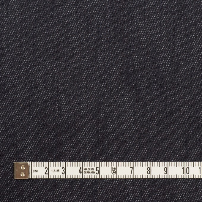 コットン&ポリウレタン×無地(インディゴ)×デニムストレッチ(11oz) イメージ4