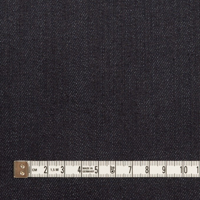 コットン&ポリウレタン×無地(インディゴ)×デニムストレッチ(12oz) イメージ4