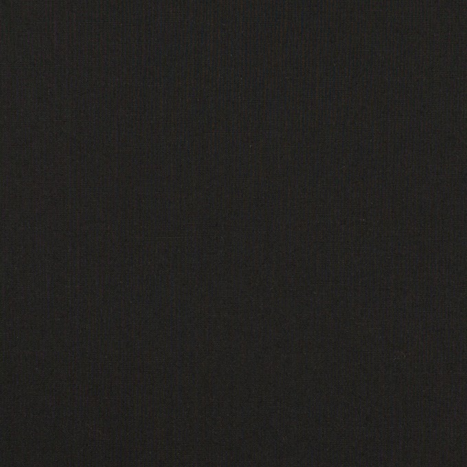 コットン&ポリウレタン×無地(ブラック)×ローンストレッチ イメージ1
