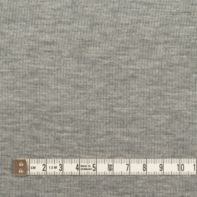 コットン&モダール×無地(シルバーグレー&ダークネイビー)×Wニット イメージ4