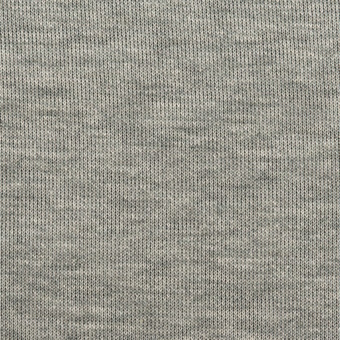 コットン&モダール×無地(シルバーグレー&ダークネイビー)×Wニット イメージ1
