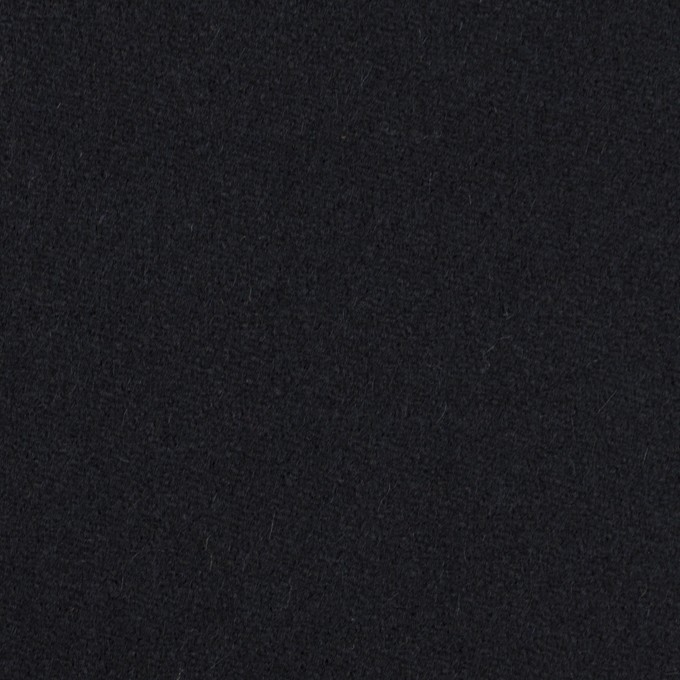 ウール&ポリウレタン×無地(ダークネイビー)×ツイードストレッチ イメージ1